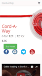 Mobile Screenshot of cord-a-way.com